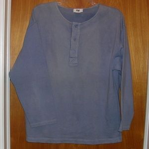 Vintage Cotton Gap Shirt, Dyed Blue, Mens/Unisex?